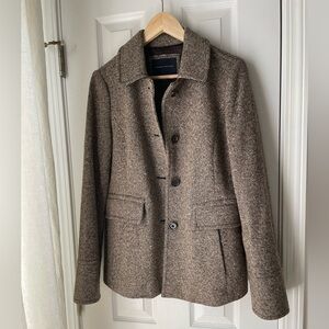 Banana Republic plaid Wool Jacket